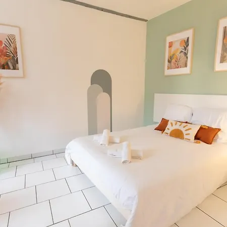 Le Panama - 5 Min Du Centre, 500m2 De Jardin Apartment