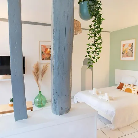 아파트 Le Panama - 5 Min Du Centre, 500m2 De Jardin 에브뢰